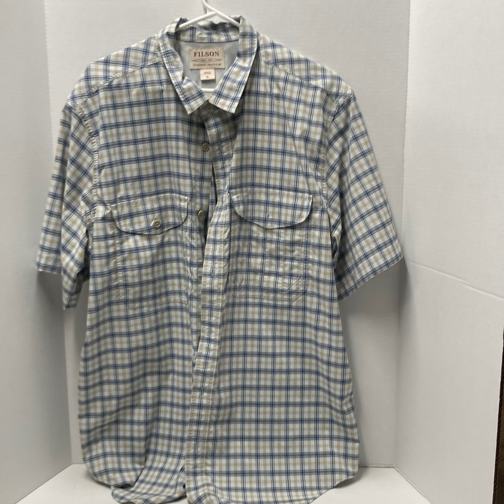 Mens Filson Washed short sleeve shirt